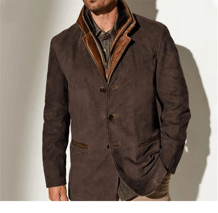 Robert|Veste d'automne vintage pour hommes