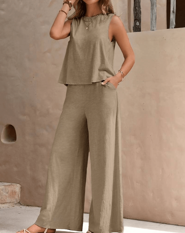 Mélanie|Ensemble deux pièces élégant