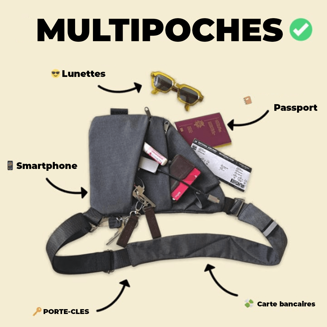 MAXO|Sacoche pour Gardez vos objets de valeur en sécurité !