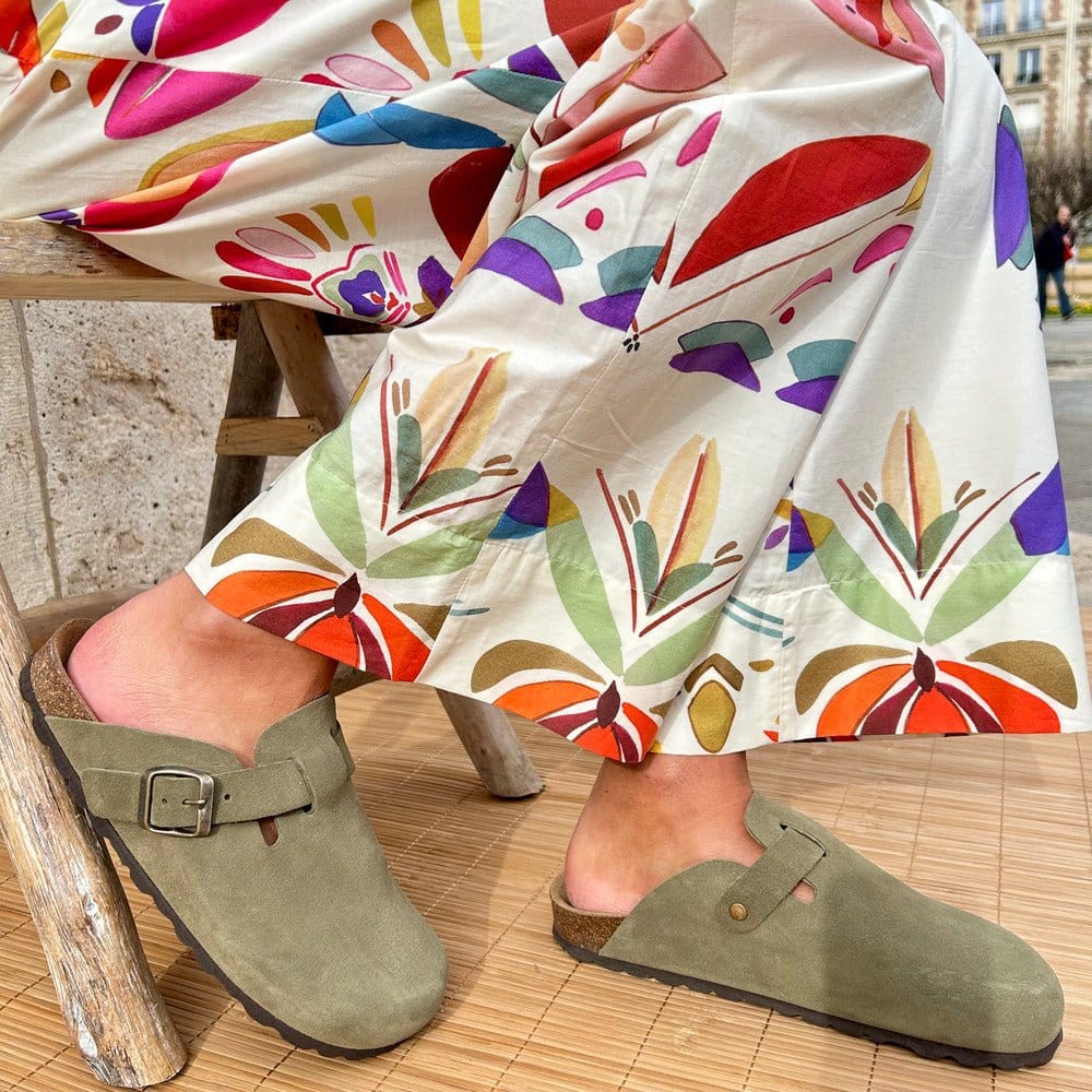 Sabot haut de gamme en cuir