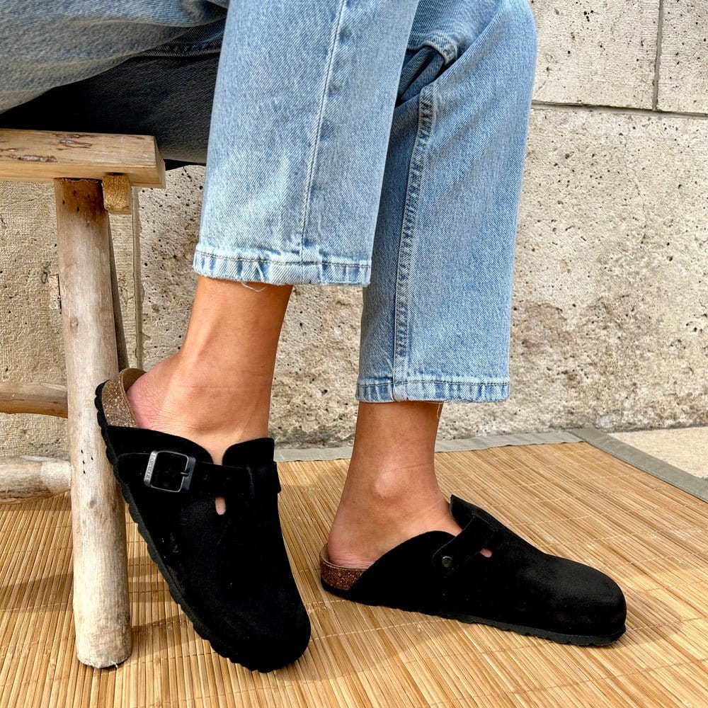 Sabot haut de gamme en cuir