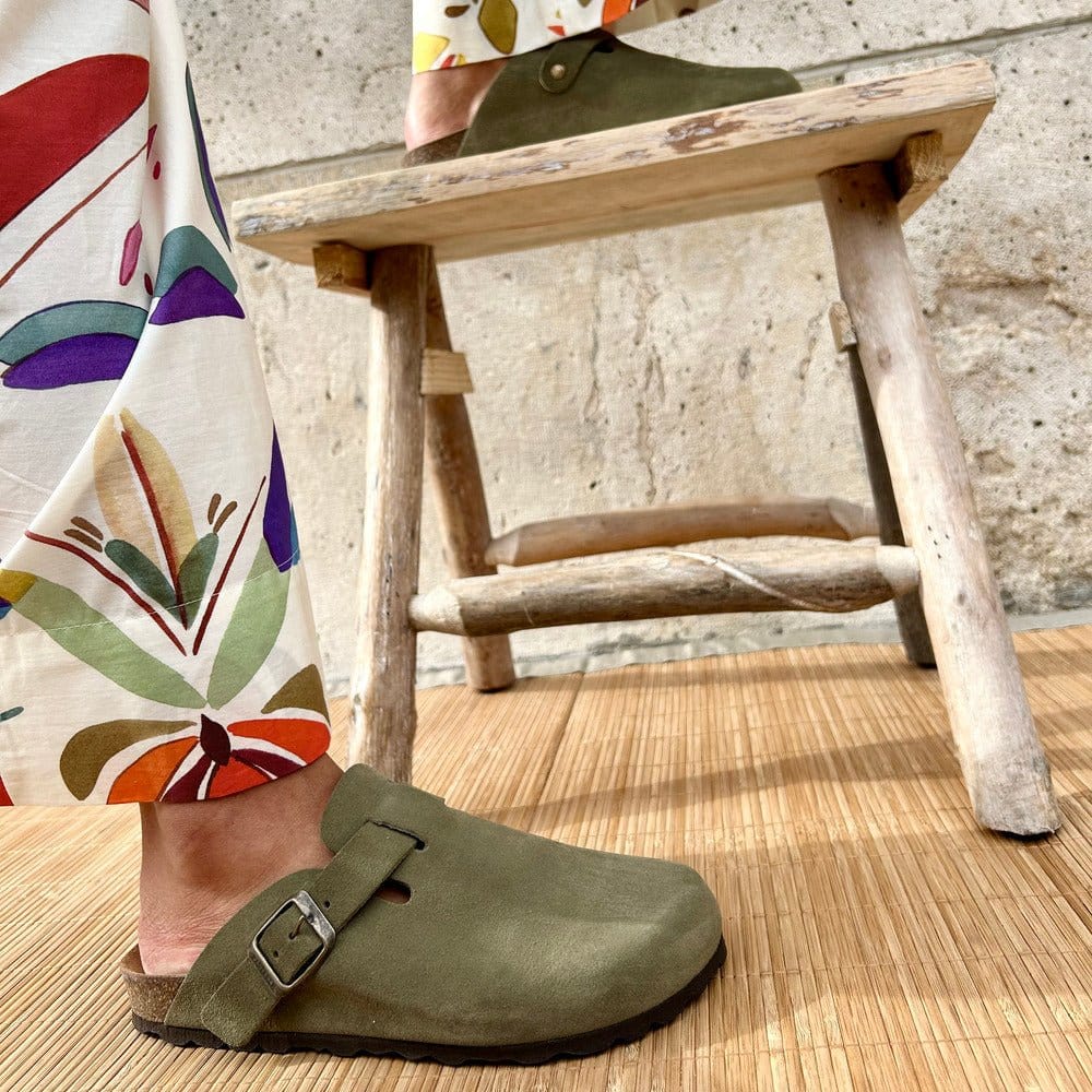 Sabot haut de gamme en cuir