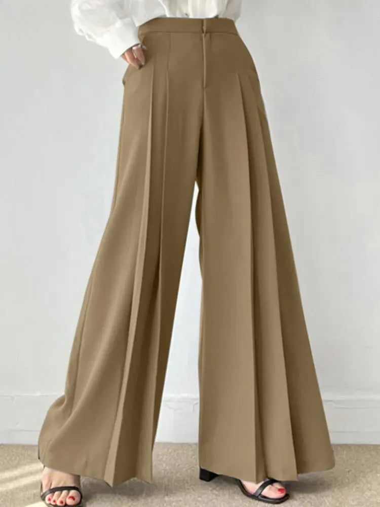 Bailey Rose - Pantalon décontracté d'ensemble plissé à imprimé