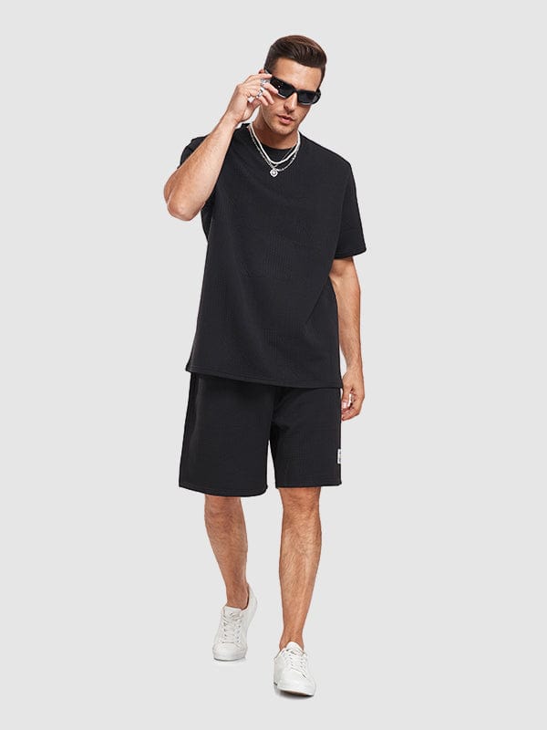 Lucian｜Ensemble T-SHIRT & shorts - NOIR
