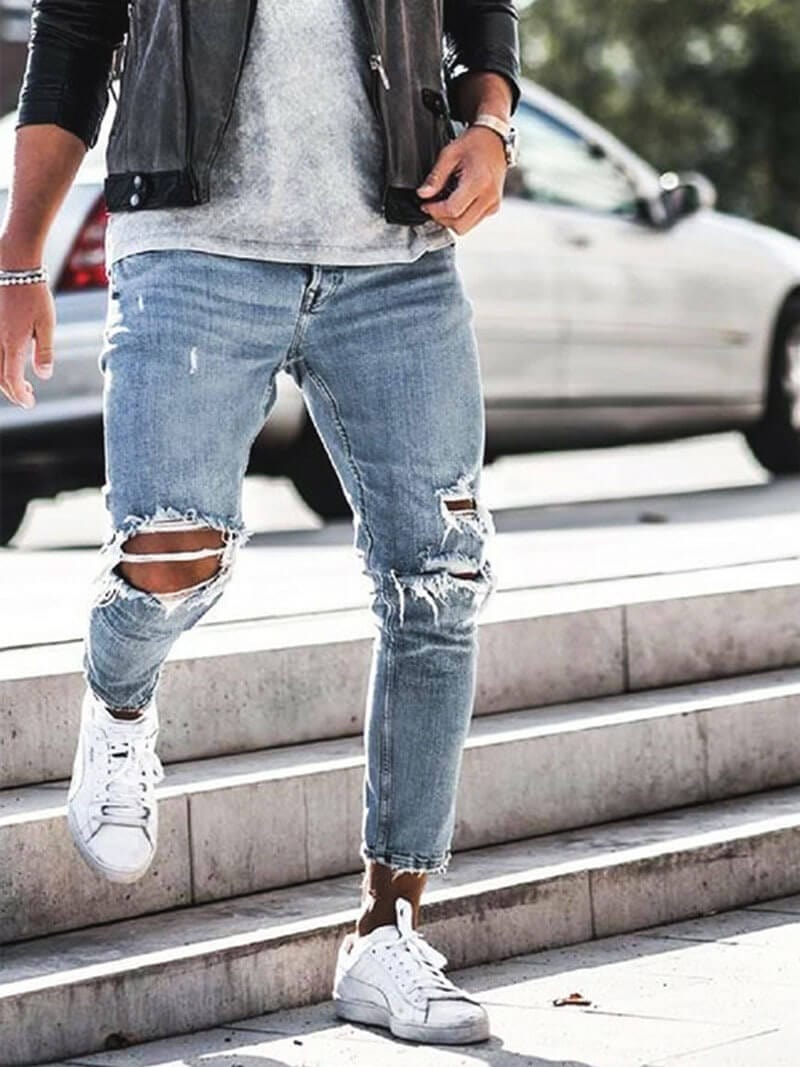 Thomas｜Jean en denim pour l'été