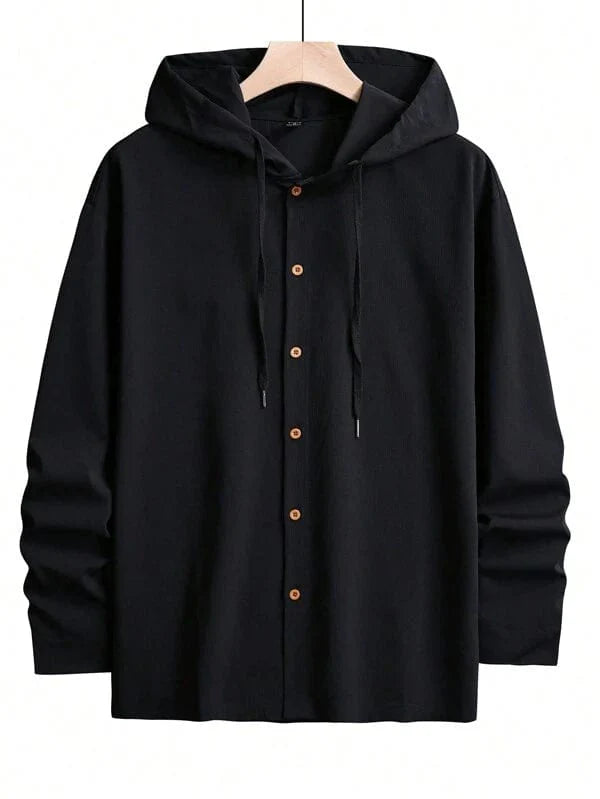 Claude｜Chemise Capuche Unie Pour Homme