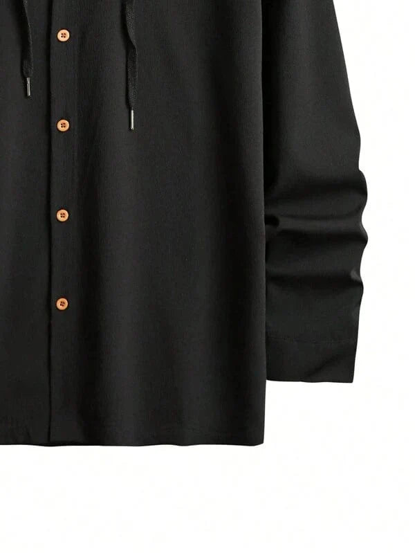 Claude｜Chemise Capuche Unie Pour Homme
