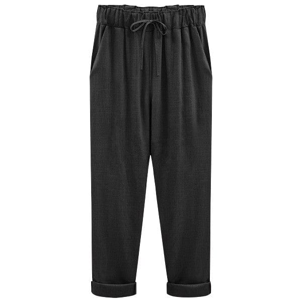 Lisa｜Pantalon d'Été en Coton et Lin pour Femme