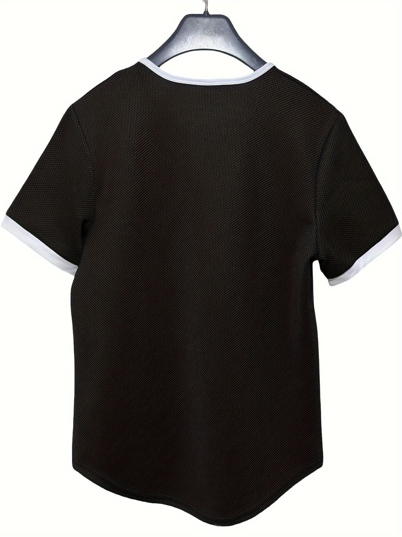 Steeve｜T-shirts à manches courtes unis pour hommes
