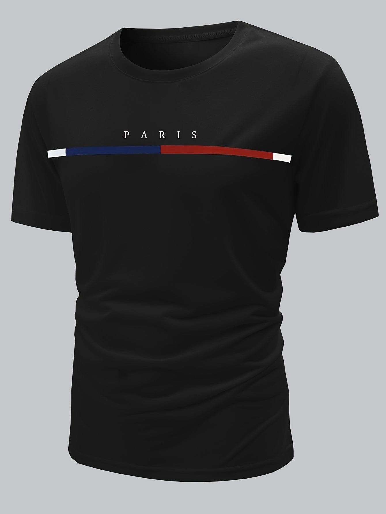 Paris｜T-shirt  avec Tissu extensible et confortable