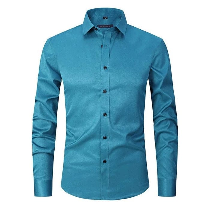 Lucas｜Chemise anti-froissement en stretch