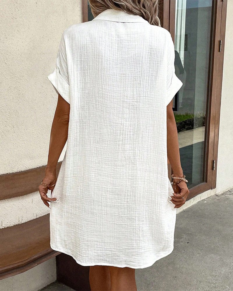 Mélanie｜Robe Chemise Confortable