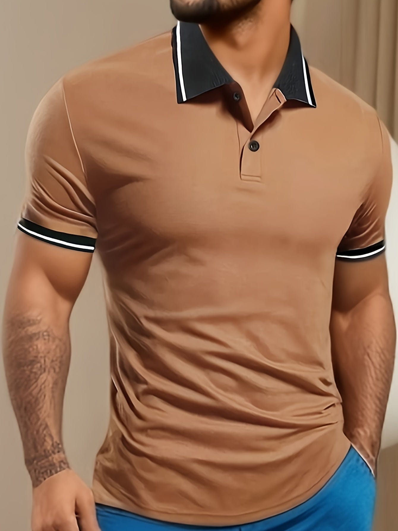 Gabriel｜Polo décontracté à manches courtes pour hommes