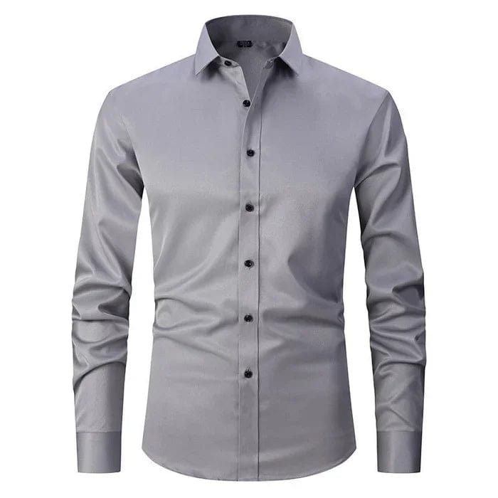 Lucas｜Chemise anti-froissement en stretch