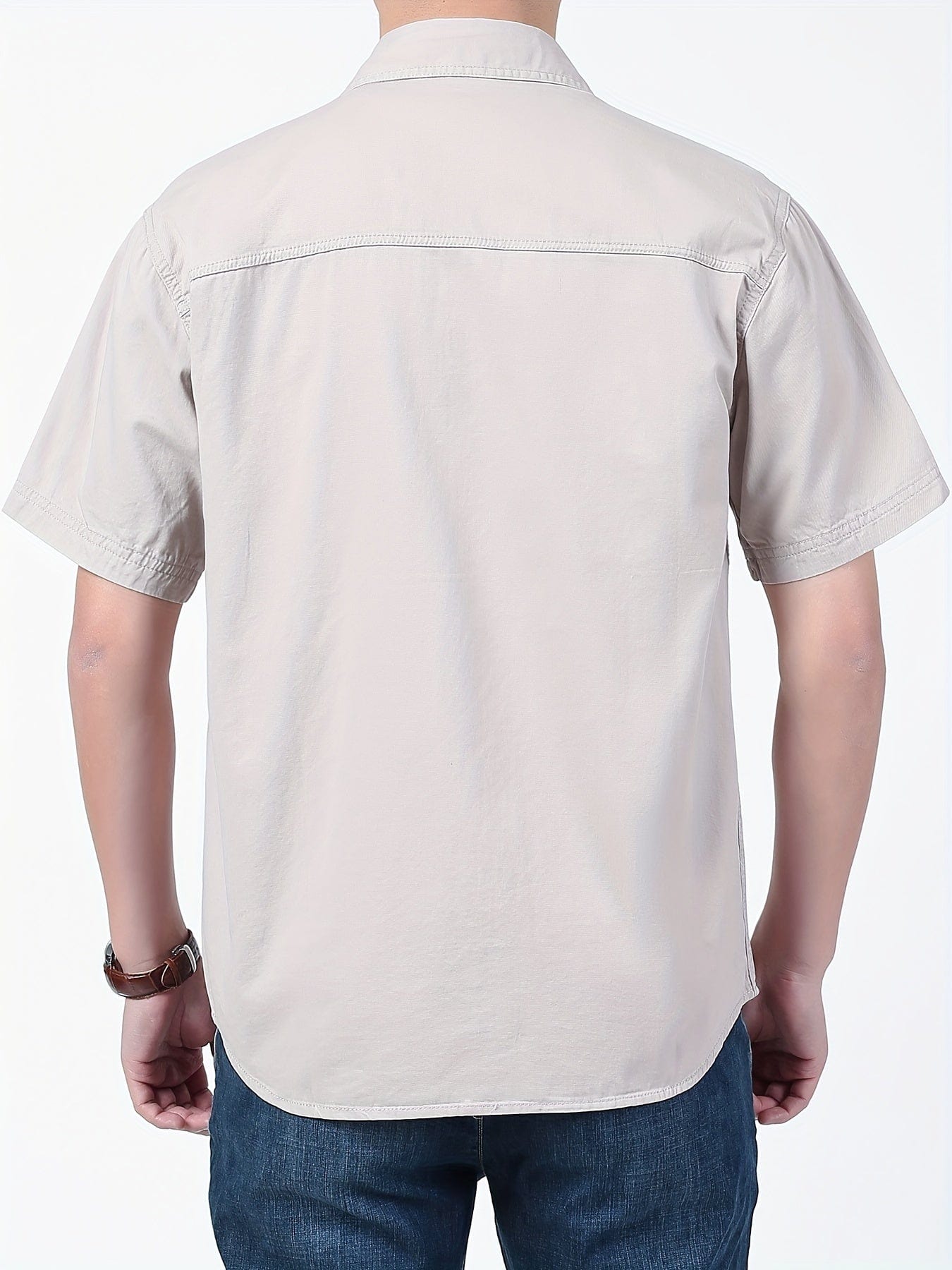 Sébastien｜Chemise cargo élégante pour hommes