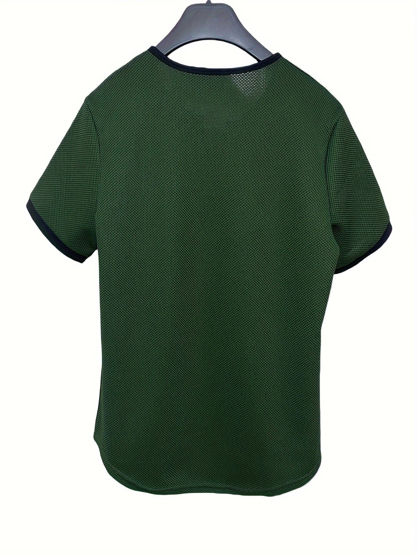 Steeve｜T-shirts à manches courtes unis pour hommes