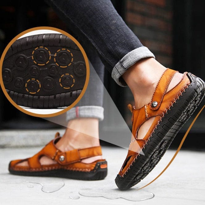 Évasion cuir - Sandales pour Homme