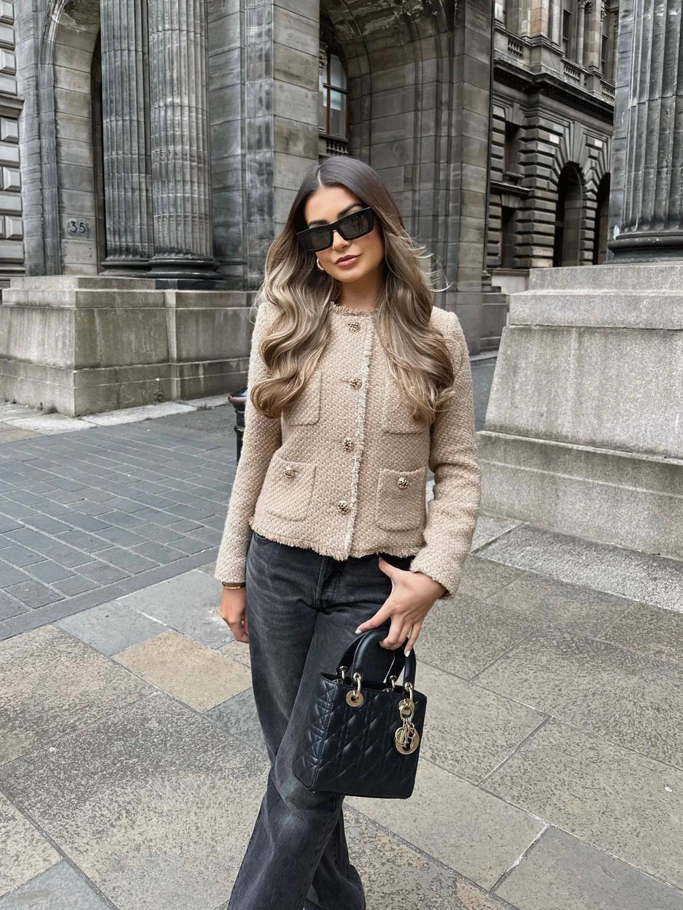 Sarah ｜ veste en tweed