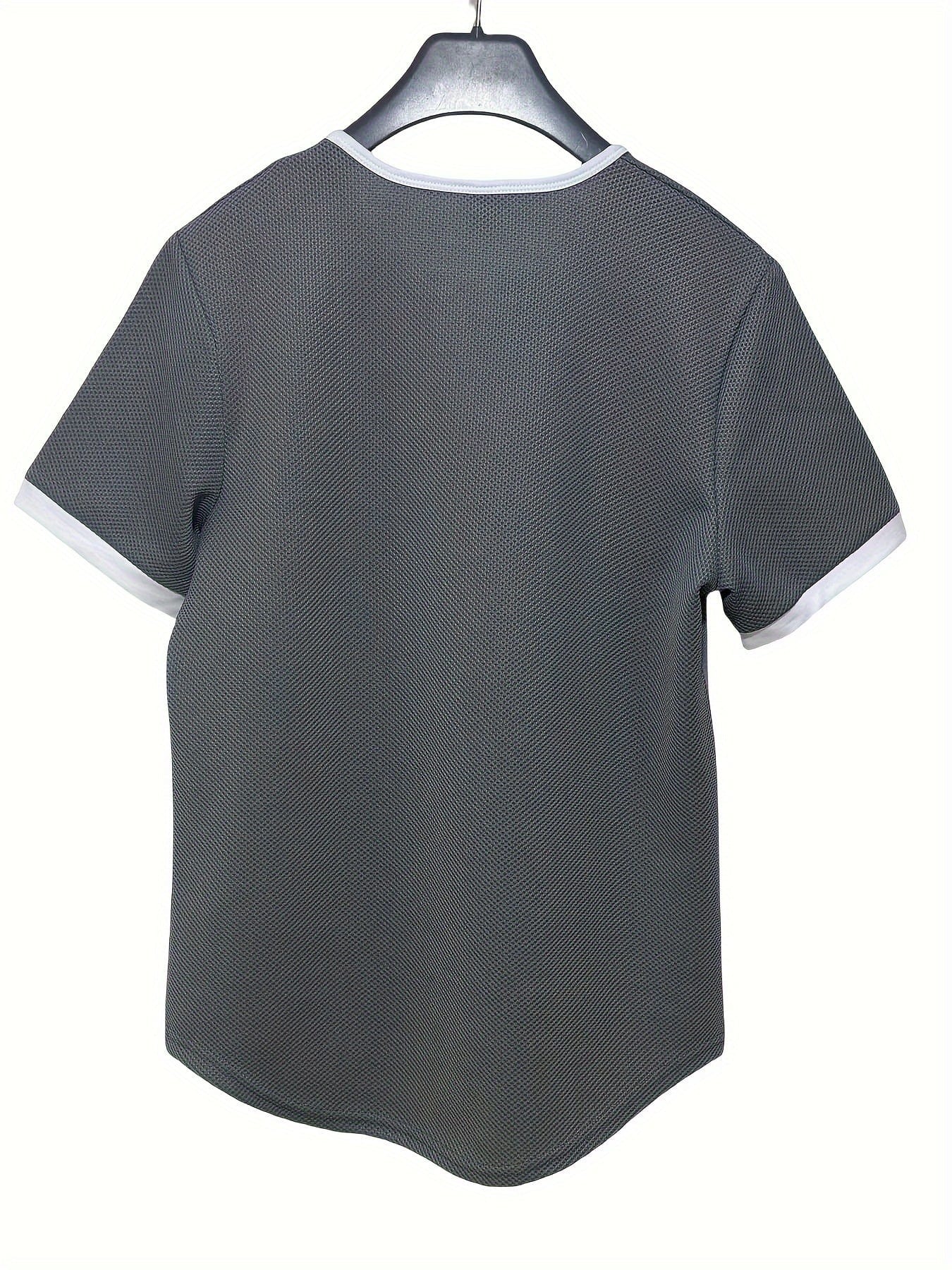 Steeve｜T-shirts à manches courtes unis pour hommes