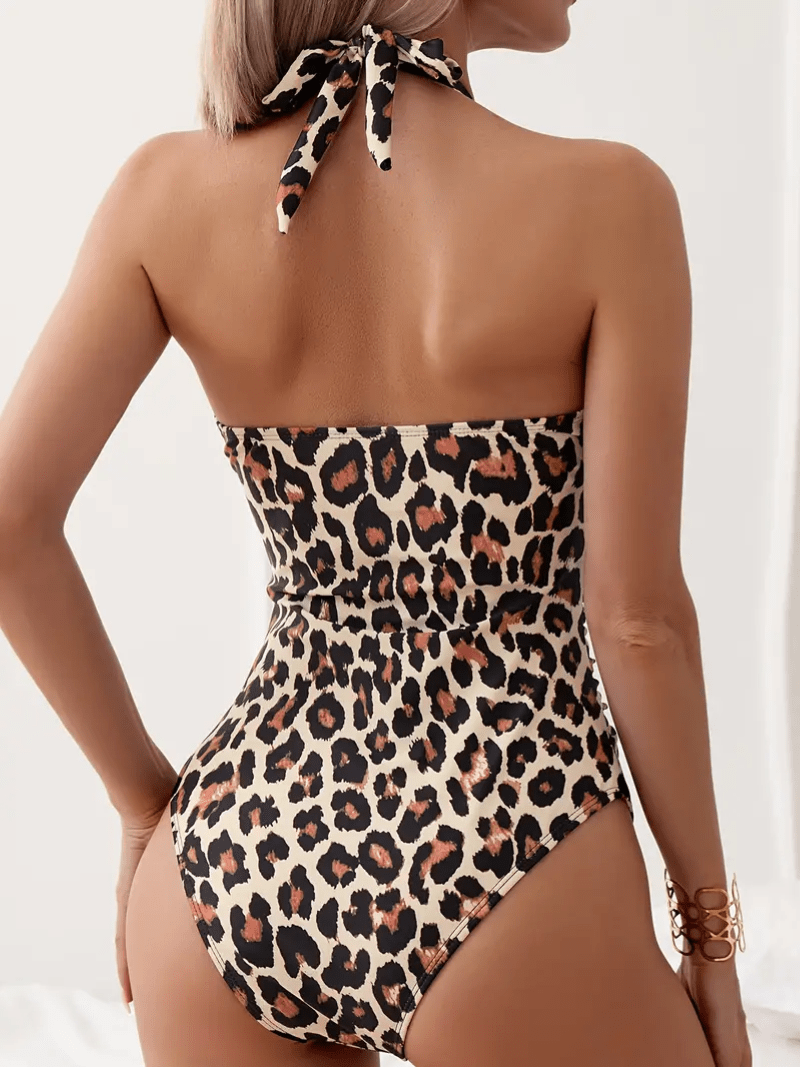 Patricia｜Maillot de bain motif léopard