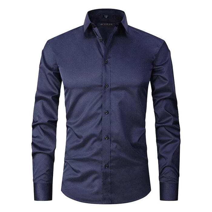 Lucas｜Chemise anti-froissement en stretch