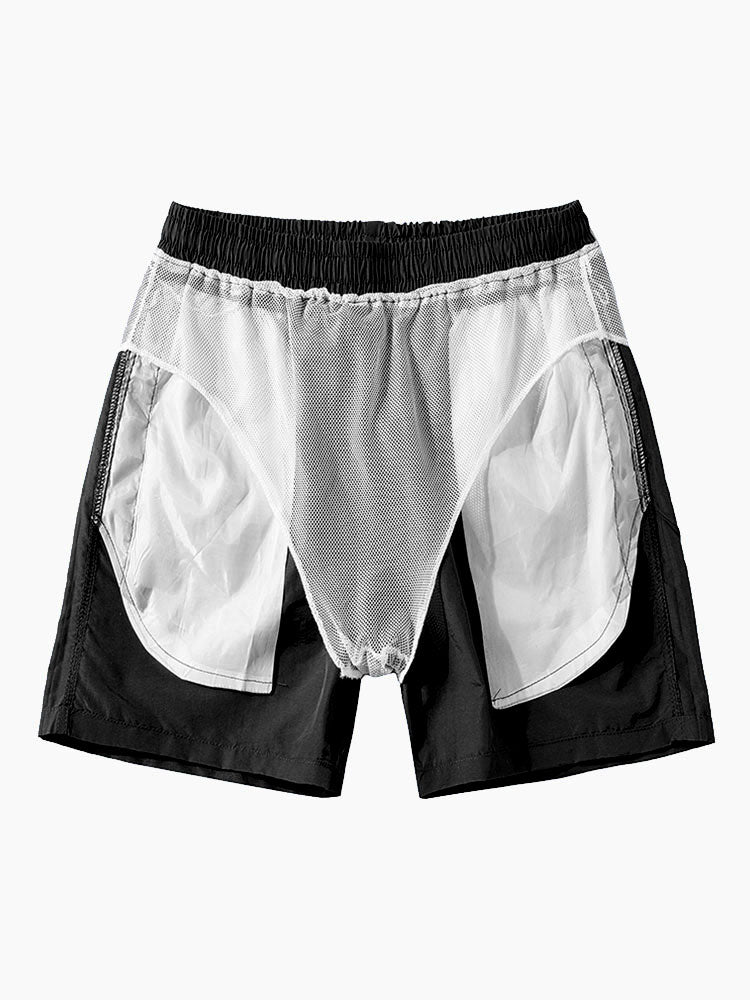 NOAH | Chemise  à imprimé foulard et short de bain