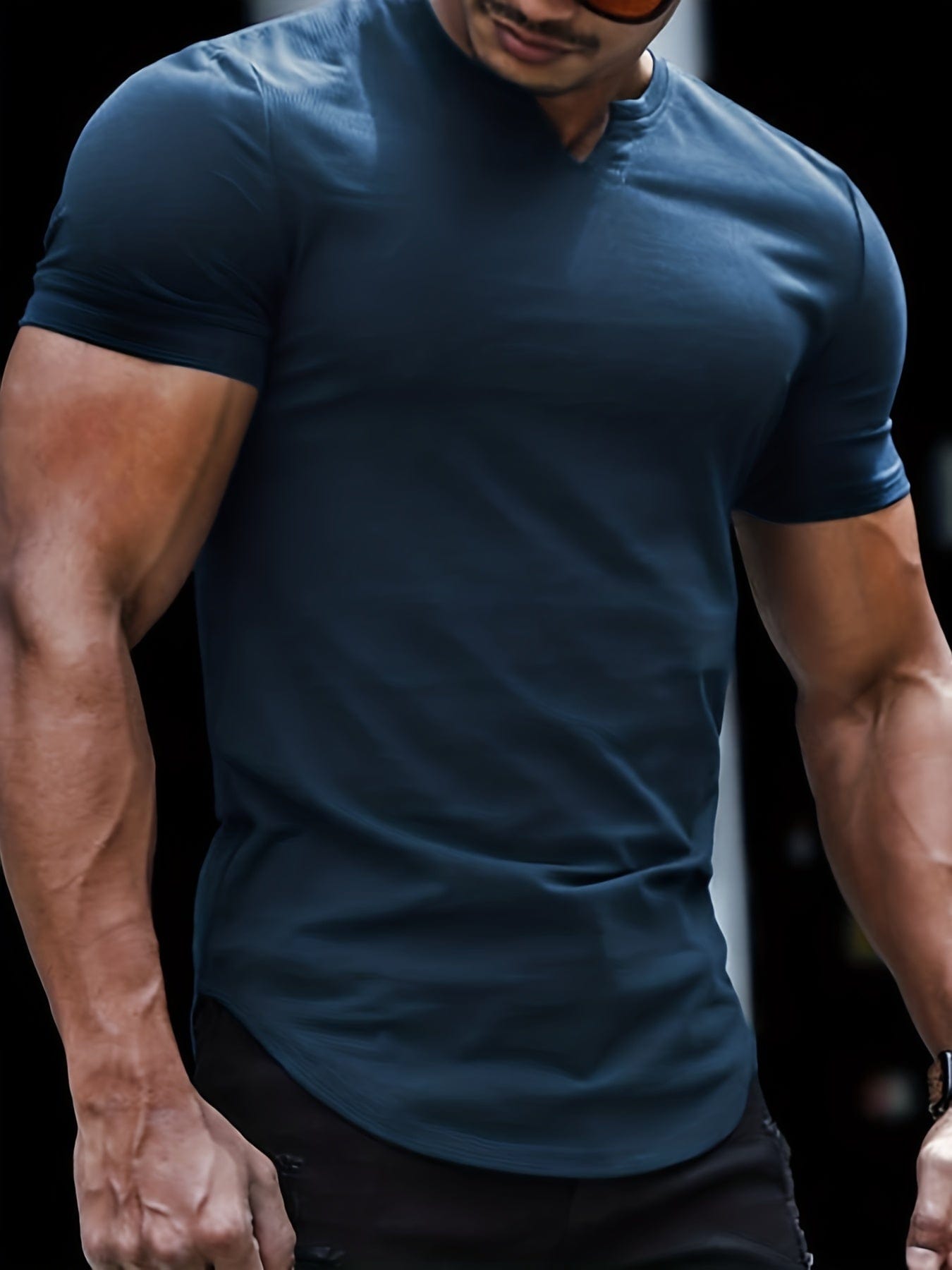 Loïc｜T-shirt uni confortable pour homme