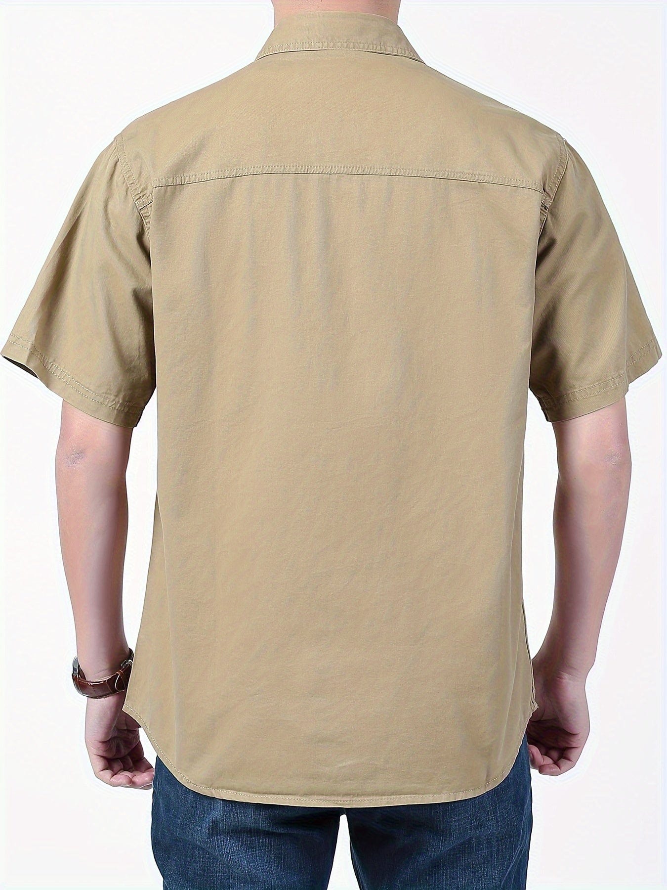 Sébastien｜Chemise cargo élégante pour hommes