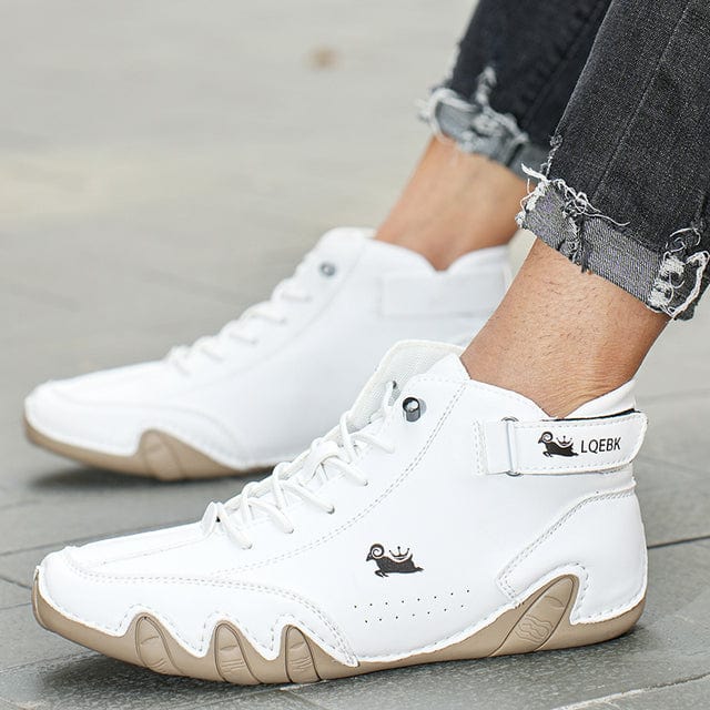 Chaussure antidérapante ultra-confortable en cuir (unisexe).