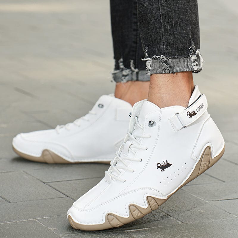 Chaussure antidérapante ultra-confortable en cuir (unisexe).