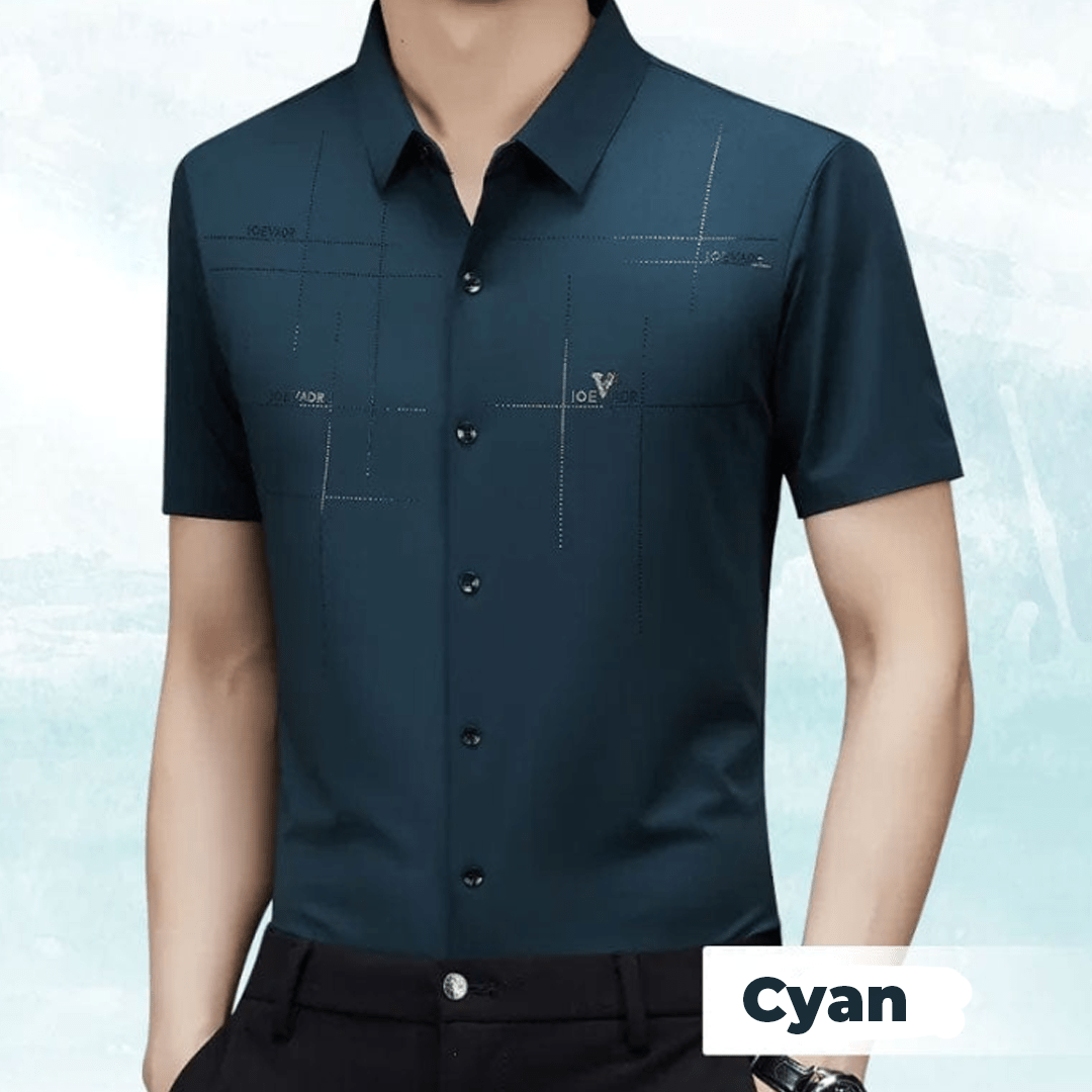 Daniel｜Chemise d'Affaires en Soie pour Hommes