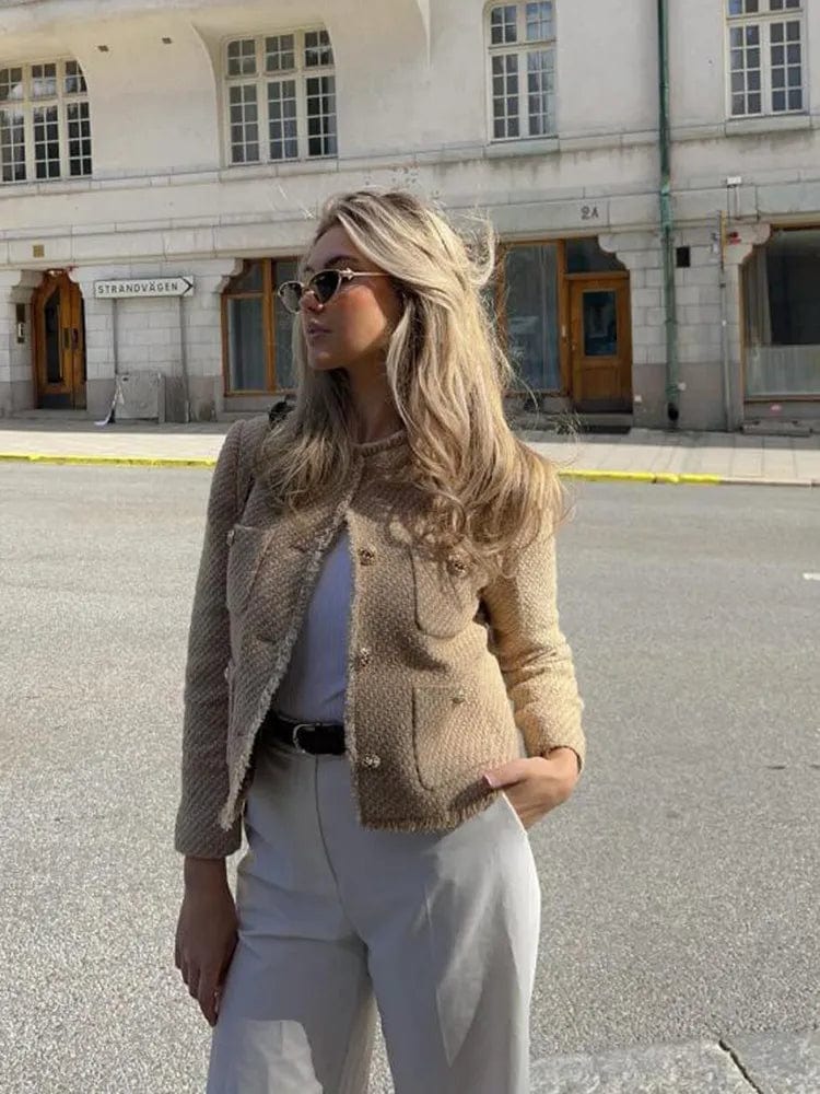 Sarah ｜ veste en tweed