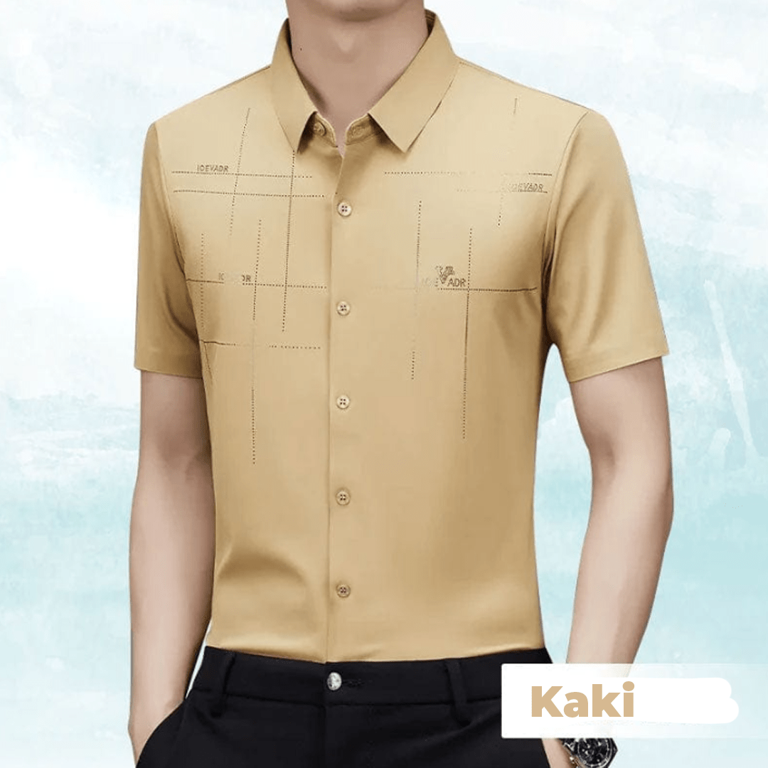 Daniel｜Chemise d'Affaires en Soie pour Hommes