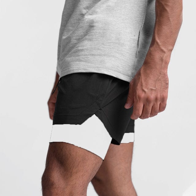 Mathis｜Shorts de fitness respirants et confortables pour hommes.