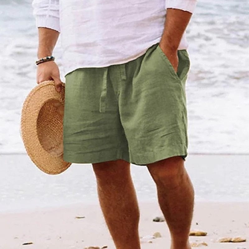 Yanis | Short en lin de luxe