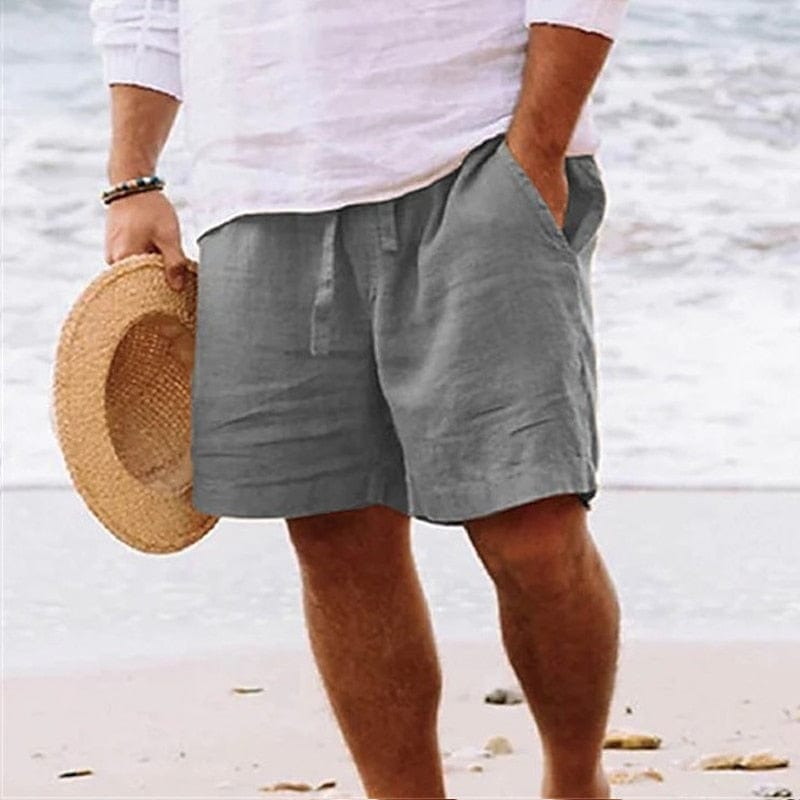 Yanis | Short en lin de luxe