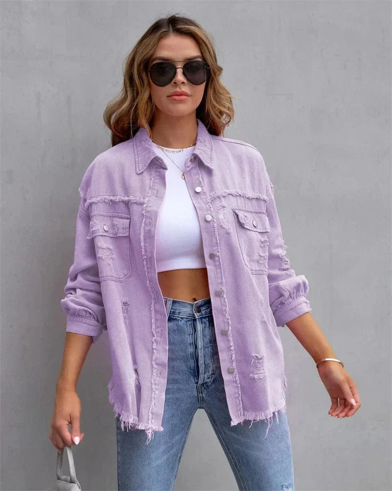 Casie｜Veste en denim