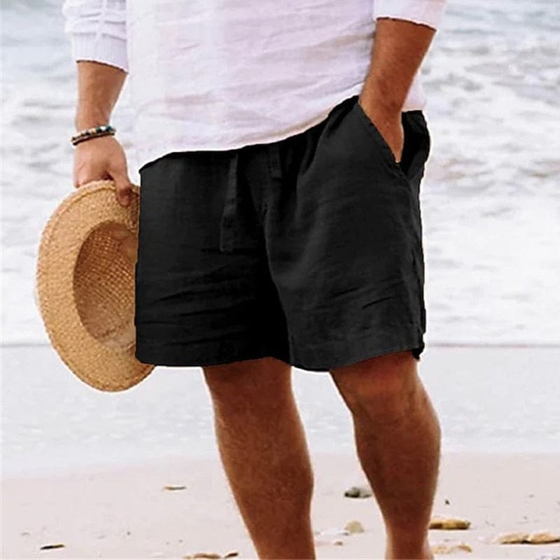 Yanis | Short en lin de luxe