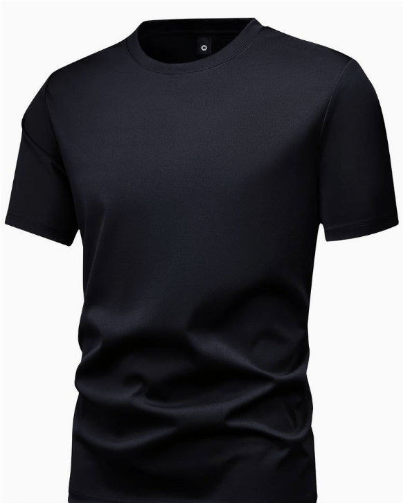 Valentin｜t-shirt décontracté extensible à col rond pour l'été