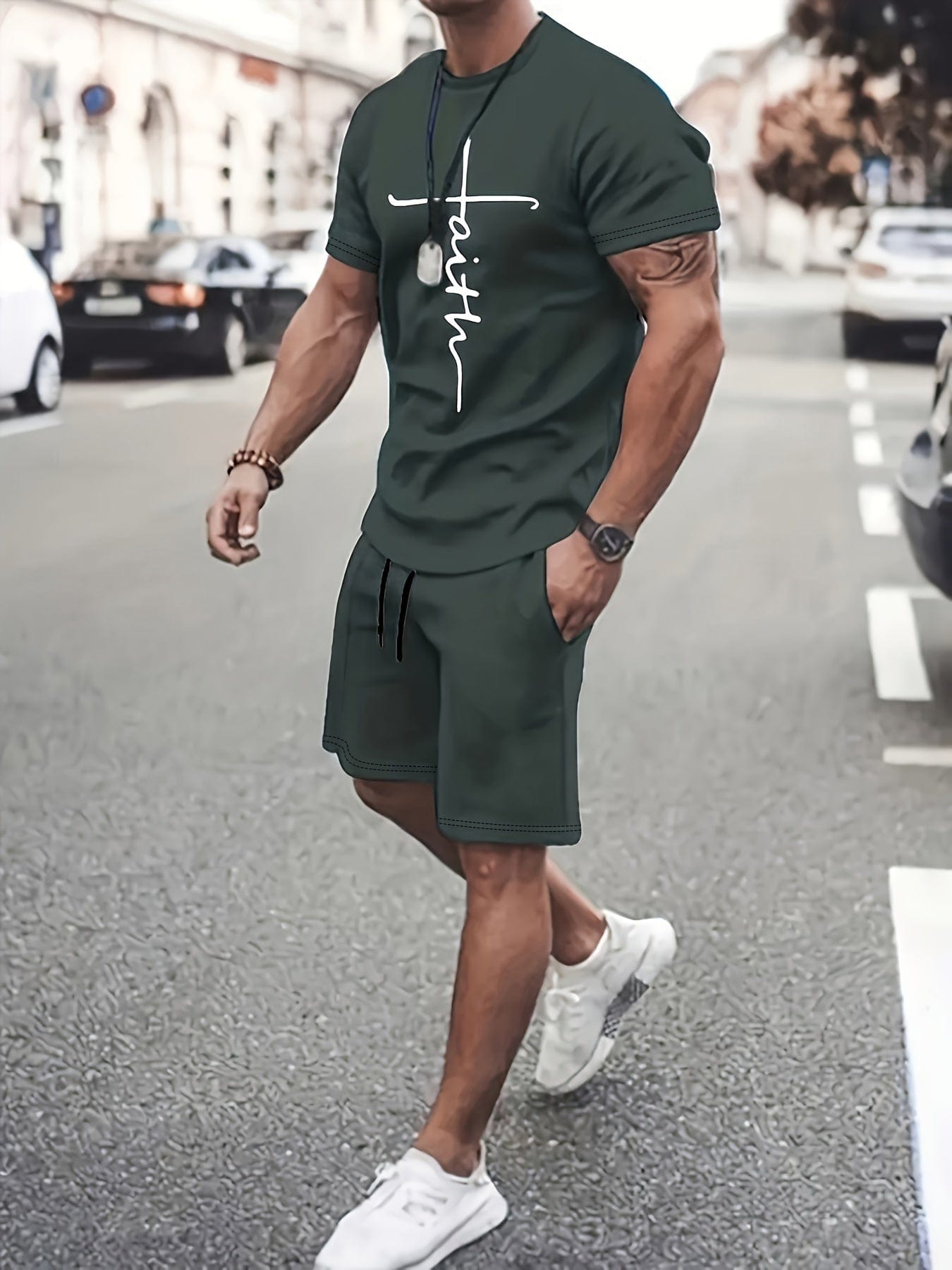 Michael｜Ensemble décontracté d'été pour homme