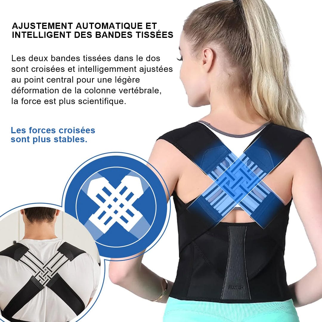 PosturePro™｜Corrige la posture et soulage les douleurs dorsales