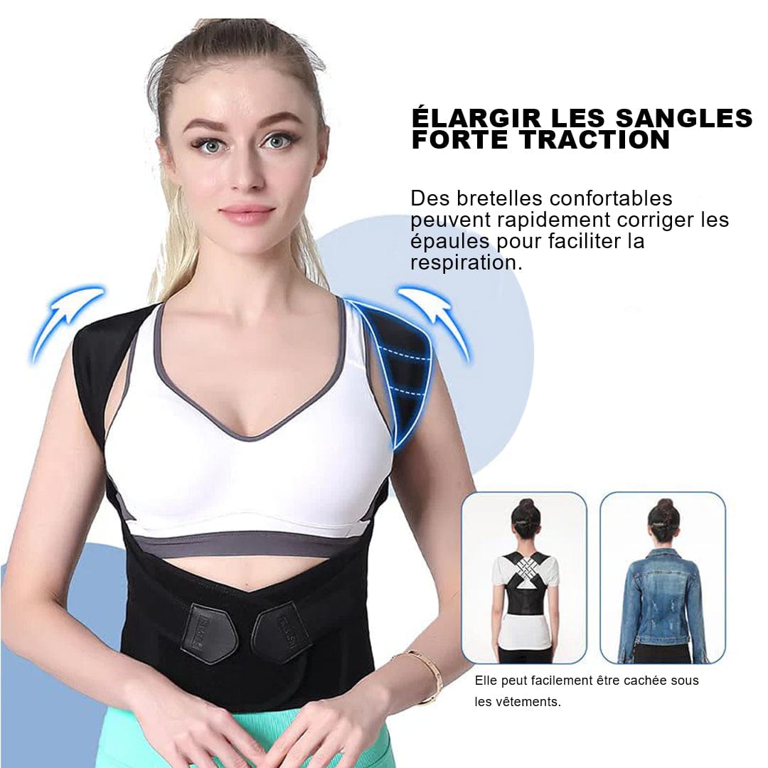 PosturePro™｜Corrige la posture et soulage les douleurs dorsales