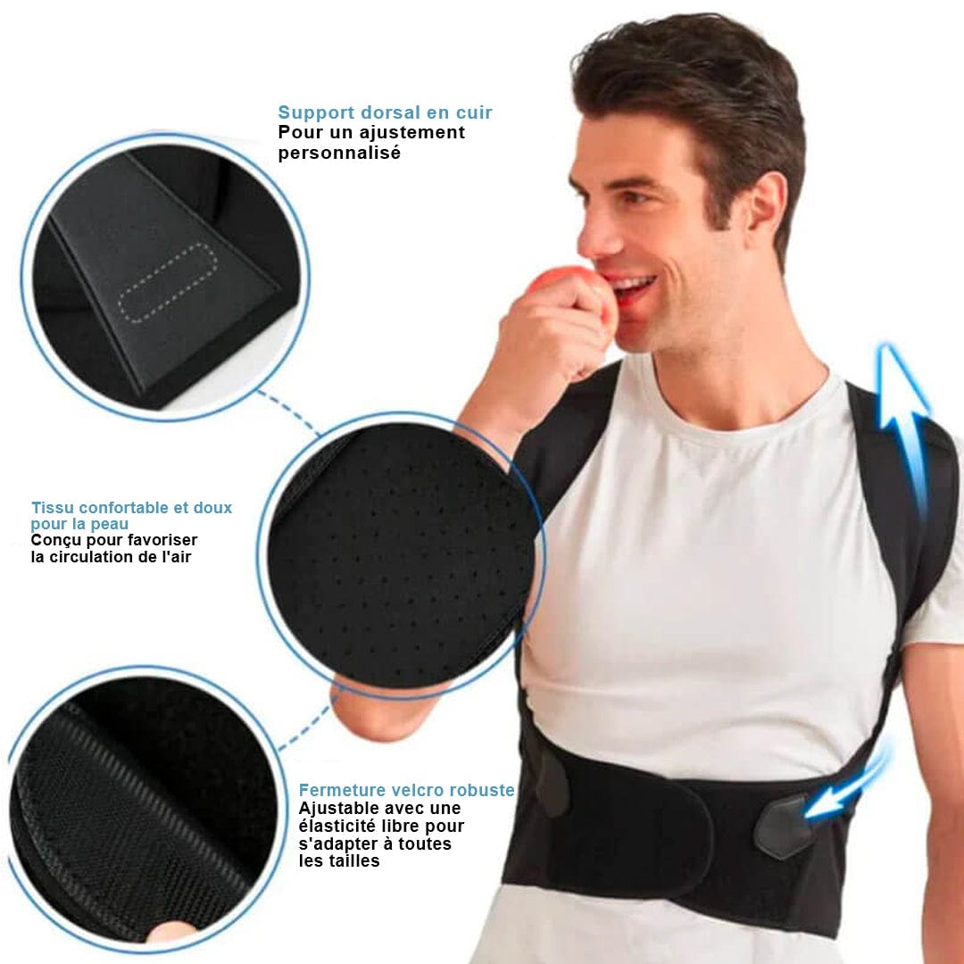 PosturePro™｜Corrige la posture et soulage les douleurs dorsales