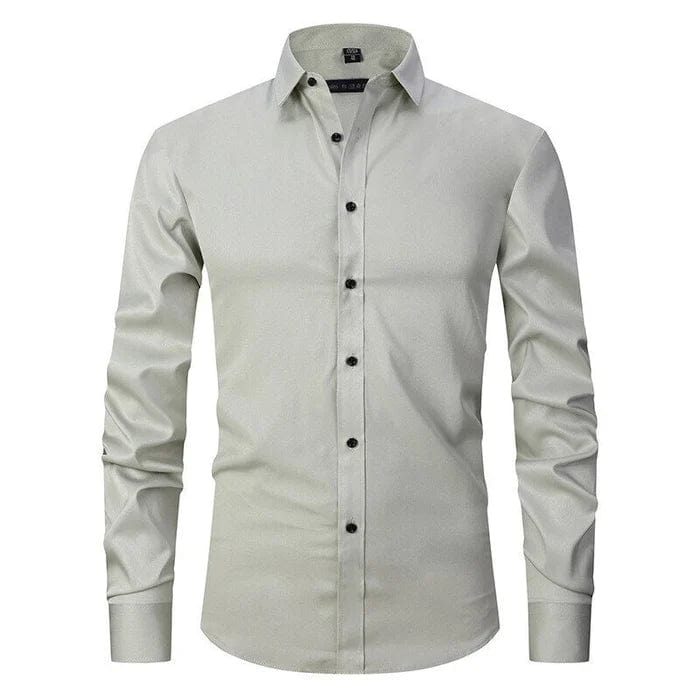 Lucas｜Chemise anti-froissement en stretch