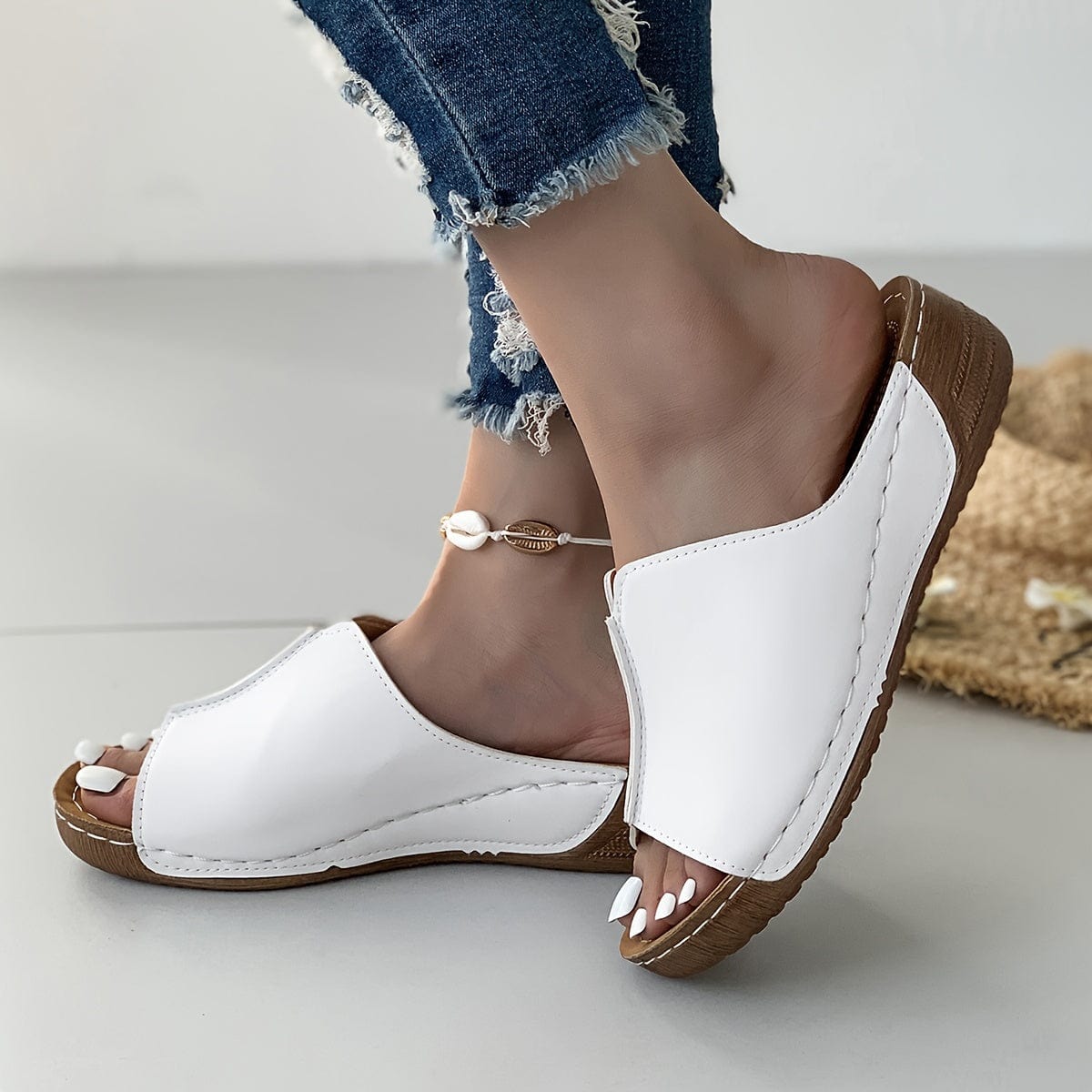 Sophia｜Sandales à plateforme simples pour femmes