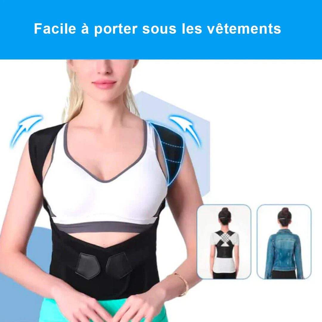 PosturePro™｜Corrige la posture et soulage les douleurs dorsales