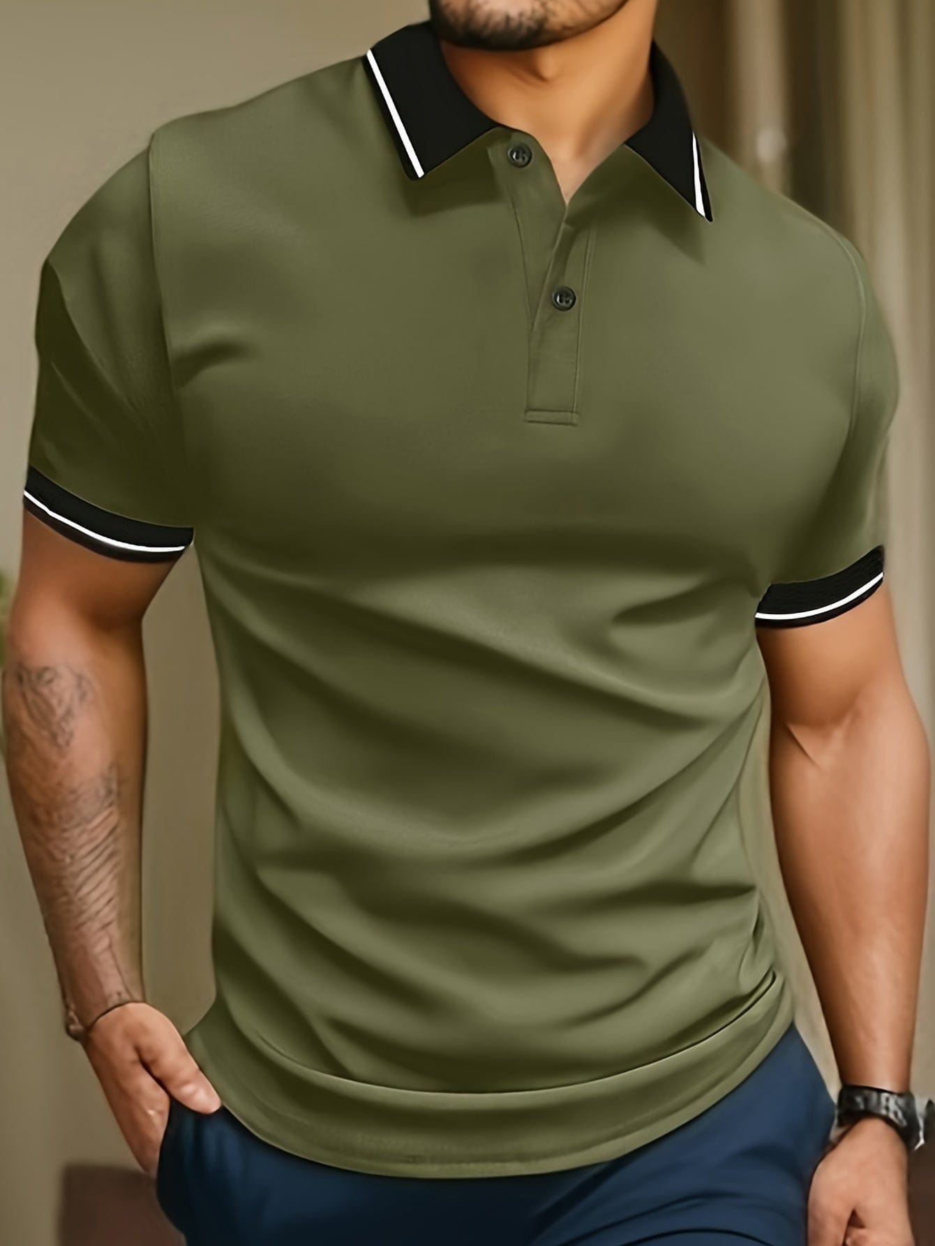 Gabriel｜Polo décontracté à manches courtes pour hommes