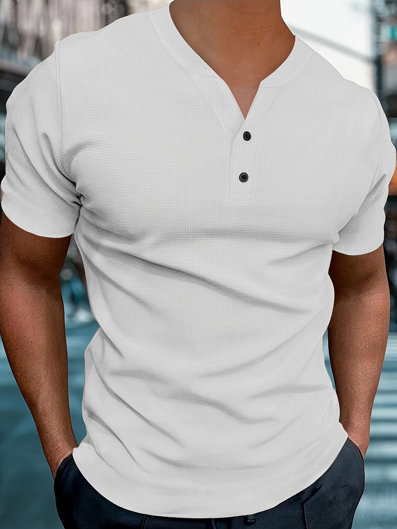 Zacharie｜ T-shirt Confortable et respirant style sportif chic