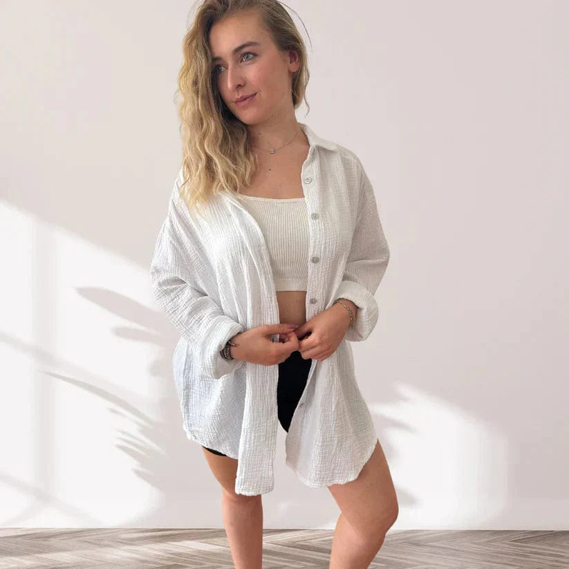 Horus｜Chemise Oversize En Coton